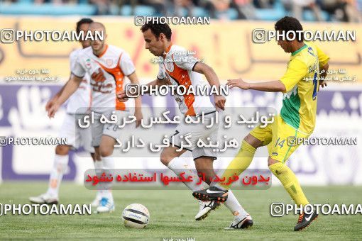 1057377, Tehran, [*parameter:4*], لیگ برتر فوتبال ایران، Persian Gulf Cup، Week 29، Second Leg، Rah Ahan 2 v 0 Mes Kerman on 2012/04/06 at Ekbatan Stadium