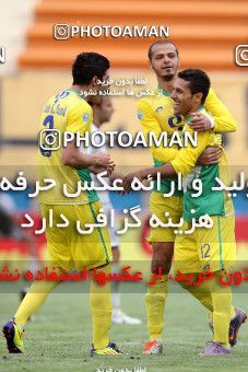 1057223, Tehran, [*parameter:4*], لیگ برتر فوتبال ایران، Persian Gulf Cup، Week 29، Second Leg، Rah Ahan 2 v 0 Mes Kerman on 2012/04/06 at Ekbatan Stadium