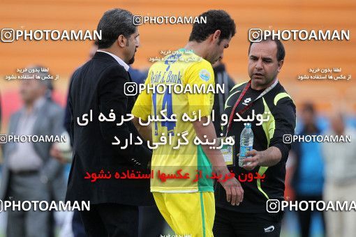 1057435, Tehran, [*parameter:4*], لیگ برتر فوتبال ایران، Persian Gulf Cup، Week 29، Second Leg، Rah Ahan 2 v 0 Mes Kerman on 2012/04/06 at Ekbatan Stadium