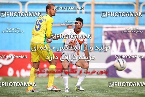1057399, Tehran, [*parameter:4*], لیگ برتر فوتبال ایران، Persian Gulf Cup، Week 29، Second Leg، Rah Ahan 2 v 0 Mes Kerman on 2012/04/06 at Ekbatan Stadium