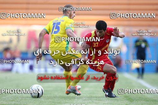 1058965, Tehran, [*parameter:4*], لیگ برتر فوتبال ایران، Persian Gulf Cup، Week 31، Second Leg، Rah Ahan 0 v 1 Foulad Khouzestan on 2012/04/27 at Ekbatan Stadium