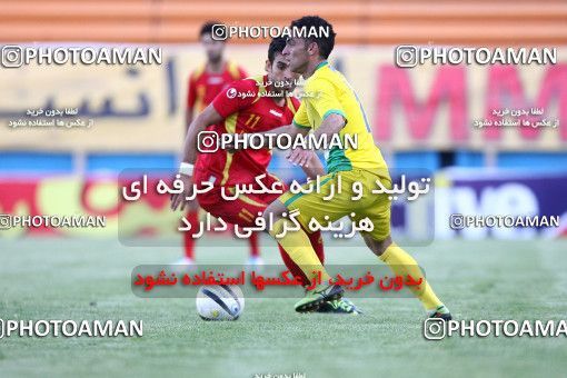 1058898, Tehran, [*parameter:4*], لیگ برتر فوتبال ایران، Persian Gulf Cup، Week 31، Second Leg، Rah Ahan 0 v 1 Foulad Khouzestan on 2012/04/27 at Ekbatan Stadium