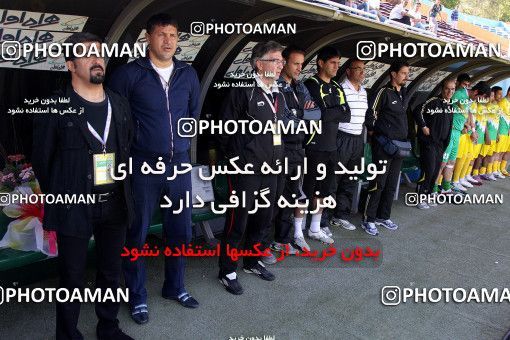 1059193, لیگ برتر فوتبال ایران، Persian Gulf Cup، Week 31، Second Leg، 2012/04/27، Tehran، Ekbatan Stadium، Rah Ahan 0 - ۱ Foulad Khouzestan