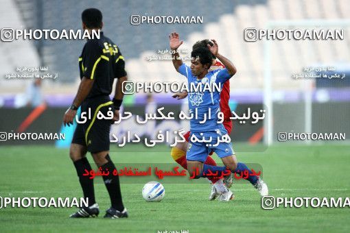 1060753, Tehran, Iran, لیگ برتر فوتبال ایران، Persian Gulf Cup، Week 2، First Leg، Esteghlal 1 v 2 Foulad Khouzestan on 2010/07/31 at Azadi Stadium
