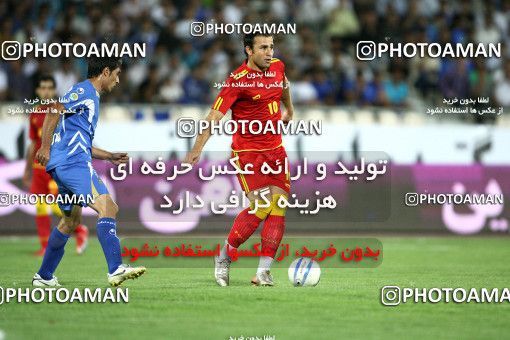 1060735, Tehran, Iran, لیگ برتر فوتبال ایران، Persian Gulf Cup، Week 2، First Leg، Esteghlal 1 v 2 Foulad Khouzestan on 2010/07/31 at Azadi Stadium