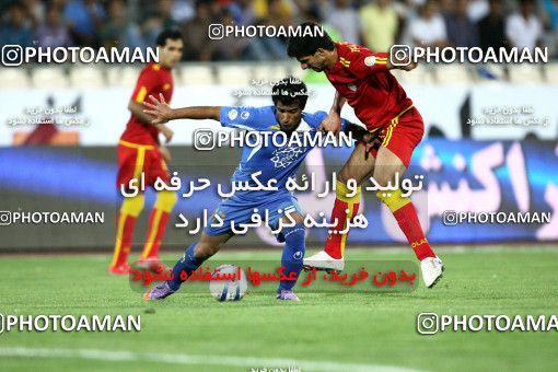 1060806, Tehran, Iran, لیگ برتر فوتبال ایران، Persian Gulf Cup، Week 2، First Leg، Esteghlal 1 v 2 Foulad Khouzestan on 2010/07/31 at Azadi Stadium