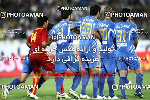 1060831, Tehran, Iran, لیگ برتر فوتبال ایران، Persian Gulf Cup، Week 2، First Leg، Esteghlal 1 v 2 Foulad Khouzestan on 2010/07/31 at Azadi Stadium