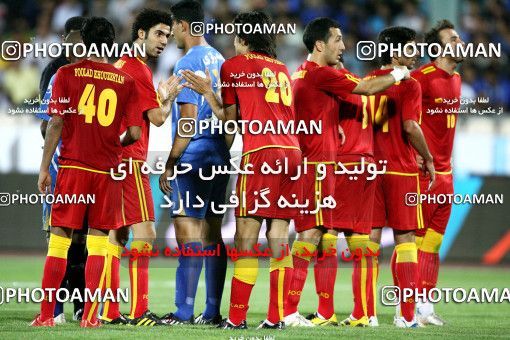 1060711, Tehran, Iran, لیگ برتر فوتبال ایران، Persian Gulf Cup، Week 2، First Leg، Esteghlal 1 v 2 Foulad Khouzestan on 2010/07/31 at Azadi Stadium