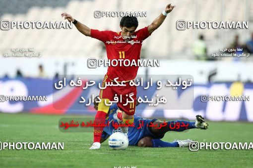 1060969, Tehran, Iran, لیگ برتر فوتبال ایران، Persian Gulf Cup، Week 2، First Leg، Esteghlal 1 v 2 Foulad Khouzestan on 2010/07/31 at Azadi Stadium