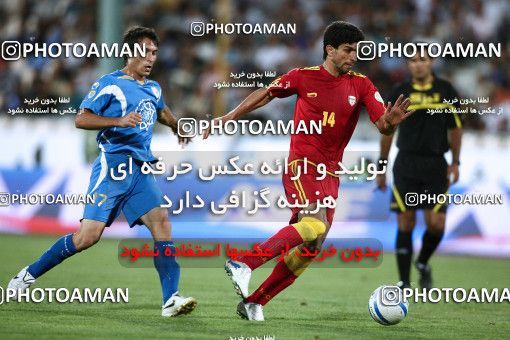 1061018, Tehran, Iran, لیگ برتر فوتبال ایران، Persian Gulf Cup، Week 2، First Leg، Esteghlal 1 v 2 Foulad Khouzestan on 2010/07/31 at Azadi Stadium
