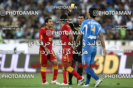 1060966, Tehran, Iran, لیگ برتر فوتبال ایران، Persian Gulf Cup، Week 2، First Leg، Esteghlal 1 v 2 Foulad Khouzestan on 2010/07/31 at Azadi Stadium