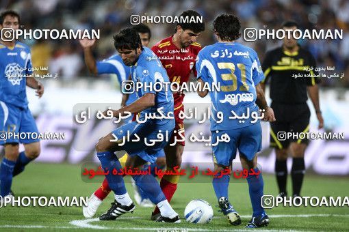 1060890, Tehran, Iran, لیگ برتر فوتبال ایران، Persian Gulf Cup، Week 2، First Leg، Esteghlal 1 v 2 Foulad Khouzestan on 2010/07/31 at Azadi Stadium