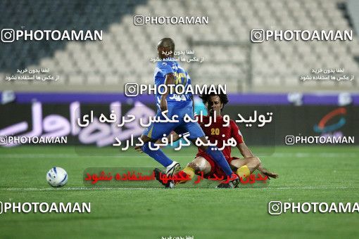 1060961, Tehran, Iran, لیگ برتر فوتبال ایران، Persian Gulf Cup، Week 2، First Leg، Esteghlal 1 v 2 Foulad Khouzestan on 2010/07/31 at Azadi Stadium