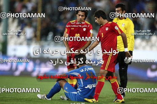 1061027, Tehran, Iran, لیگ برتر فوتبال ایران، Persian Gulf Cup، Week 2، First Leg، Esteghlal 1 v 2 Foulad Khouzestan on 2010/07/31 at Azadi Stadium