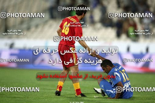 1060929, Tehran, Iran, لیگ برتر فوتبال ایران، Persian Gulf Cup، Week 2، First Leg، Esteghlal 1 v 2 Foulad Khouzestan on 2010/07/31 at Azadi Stadium