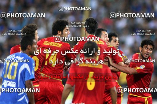 1061246, Tehran, Iran, لیگ برتر فوتبال ایران، Persian Gulf Cup، Week 2، First Leg، Esteghlal 1 v 2 Foulad Khouzestan on 2010/07/31 at Azadi Stadium