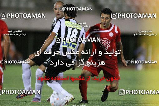 1062178, Qom, Iran, لیگ برتر فوتبال ایران، Persian Gulf Cup، Week 2، First Leg، Saba Qom 2 v 1 Persepolis on 2010/08/01 at Yadegar-e Emam Stadium Qom