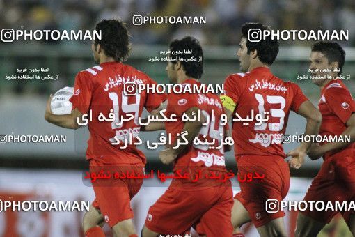 1062208, Qom, Iran, لیگ برتر فوتبال ایران، Persian Gulf Cup، Week 2، First Leg، Saba Qom 2 v 1 Persepolis on 2010/08/01 at Yadegar-e Emam Stadium Qom