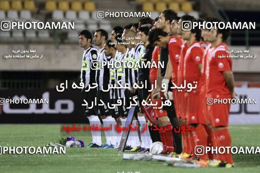 1062152, Qom, Iran, لیگ برتر فوتبال ایران، Persian Gulf Cup، Week 2، First Leg، Saba Qom 2 v 1 Persepolis on 2010/08/01 at Yadegar-e Emam Stadium Qom
