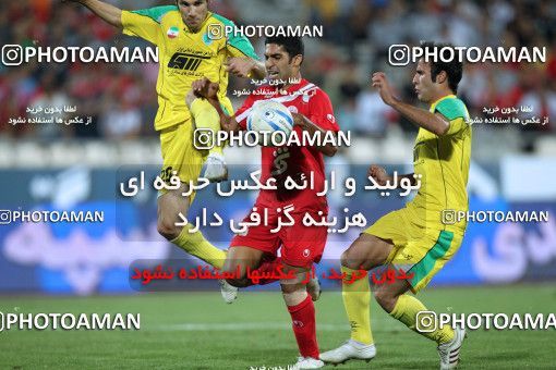 1065253, Tehran, [*parameter:4*], لیگ برتر فوتبال ایران، Persian Gulf Cup، Week 6، First Leg، Persepolis 3 v 2 Rah Ahan on 2010/08/19 at Azadi Stadium