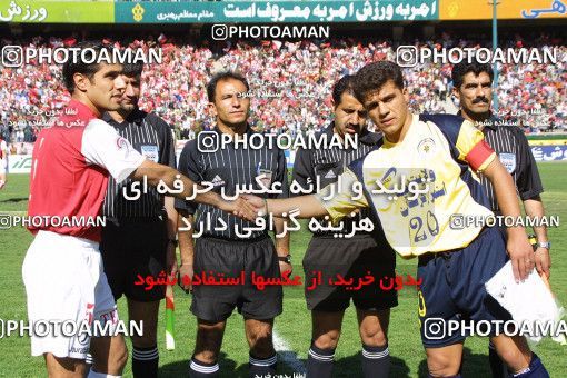 1068115, Tehran, [*parameter:4*], لیگ برتر فوتبال ایران، Persian Gulf Cup، Week 26، Second Leg، Persepolis 1 v 0 Fajr-e Sepasi Shiraz on 2002/05/28 at Azadi Stadium