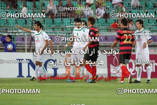 1071167, Isfahan,Fooladshahr, Iran, AFC Champions League 2010, Quarter-final, Going Play, Zob Ahan Esfahan 2 v 1 Pohang Steelers on 2010/09/15 at Foolad Shahr Stadium