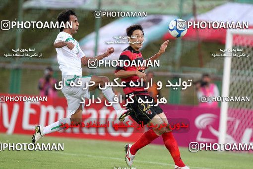 1071171, Isfahan,Fooladshahr, Iran, AFC Champions League 2010, Quarter-final, Going Play, Zob Ahan Esfahan 2 v 1 Pohang Steelers on 2010/09/15 at Foolad Shahr Stadium