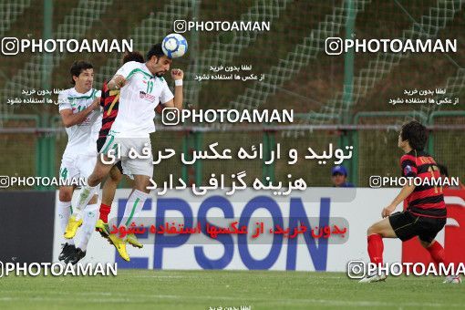 1071142, Isfahan,Fooladshahr, Iran, AFC Champions League 2010, Quarter-final, Going Play, Zob Ahan Esfahan 2 v 1 Pohang Steelers on 2010/09/15 at Foolad Shahr Stadium