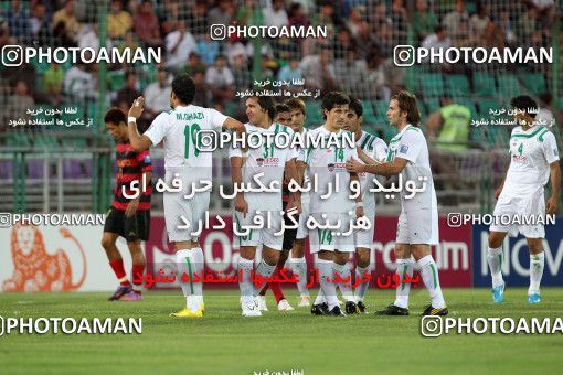 1071133, Isfahan,Fooladshahr, Iran, AFC Champions League 2010, Quarter-final, Going Play, Zob Ahan Esfahan 2 v 1 Pohang Steelers on 2010/09/15 at Foolad Shahr Stadium