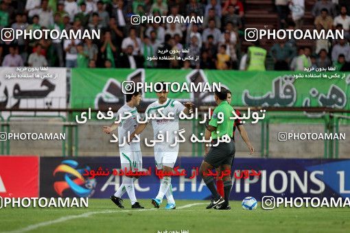 1071064, Isfahan,Fooladshahr, Iran, AFC Champions League 2010, Quarter-final, Going Play, Zob Ahan Esfahan 2 v 1 Pohang Steelers on 2010/09/15 at Foolad Shahr Stadium