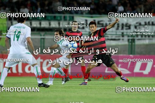 1071123, Isfahan,Fooladshahr, Iran, AFC Champions League 2010, Quarter-final, Going Play, Zob Ahan Esfahan 2 v 1 Pohang Steelers on 2010/09/15 at Foolad Shahr Stadium