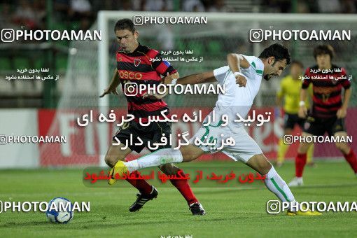 1071127, Isfahan,Fooladshahr, Iran, AFC Champions League 2010, Quarter-final, Going Play, Zob Ahan Esfahan 2 v 1 Pohang Steelers on 2010/09/15 at Foolad Shahr Stadium