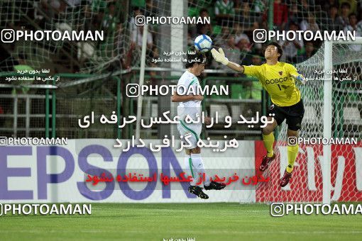 1071113, Isfahan,Fooladshahr, Iran, AFC Champions League 2010, Quarter-final, Going Play, Zob Ahan Esfahan 2 v 1 Pohang Steelers on 2010/09/15 at Foolad Shahr Stadium