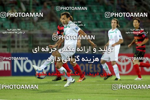 1071107, Isfahan,Fooladshahr, Iran, AFC Champions League 2010, Quarter-final, Going Play, Zob Ahan Esfahan 2 v 1 Pohang Steelers on 2010/09/15 at Foolad Shahr Stadium