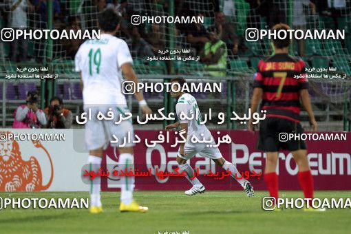 1071154, Isfahan,Fooladshahr, Iran, AFC Champions League 2010, Quarter-final, Going Play, Zob Ahan Esfahan 2 v 1 Pohang Steelers on 2010/09/15 at Foolad Shahr Stadium