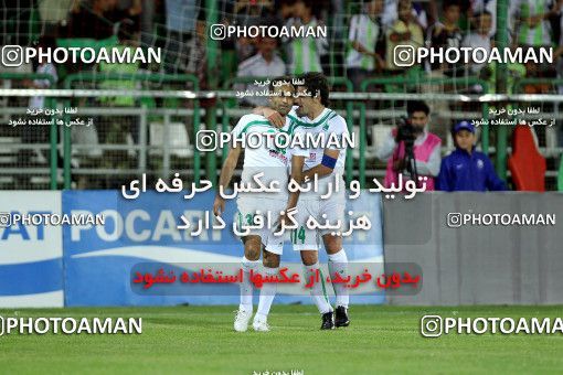 1071053, مرحله یک چهارم نهایی لیگ قهرمانان آسیا، فصل ۲۰۱۰، بازی رفت، 1389/06/24، ایران، اصفهان، فولادشهر، ورزشگاه فولادشهر، ذوب آهن ۲ - پوهانگ استیلرز ۱