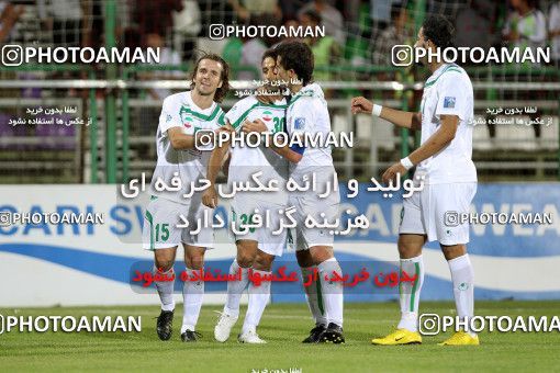 1071057, Isfahan,Fooladshahr, Iran, AFC Champions League 2010, Quarter-final, Going Play, Zob Ahan Esfahan 2 v 1 Pohang Steelers on 2010/09/15 at Foolad Shahr Stadium