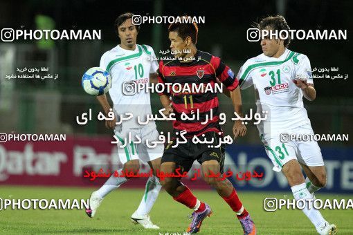 1071101, Isfahan,Fooladshahr, Iran, AFC Champions League 2010, Quarter-final, Going Play, Zob Ahan Esfahan 2 v 1 Pohang Steelers on 2010/09/15 at Foolad Shahr Stadium