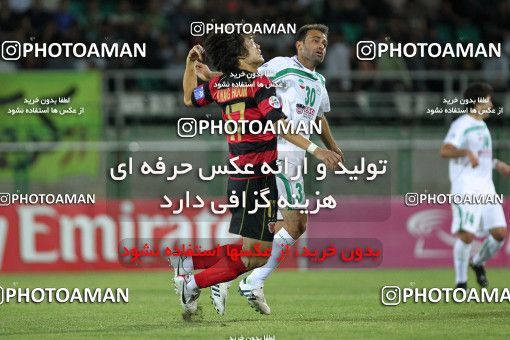 1071166, Isfahan,Fooladshahr, Iran, AFC Champions League 2010, Quarter-final, Going Play, Zob Ahan Esfahan 2 v 1 Pohang Steelers on 2010/09/15 at Foolad Shahr Stadium