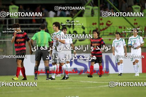 1071131, Isfahan,Fooladshahr, Iran, AFC Champions League 2010, Quarter-final, Going Play, Zob Ahan Esfahan 2 v 1 Pohang Steelers on 2010/09/15 at Foolad Shahr Stadium