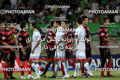 1071063, Isfahan,Fooladshahr, Iran, AFC Champions League 2010, Quarter-final, Going Play, Zob Ahan Esfahan 2 v 1 Pohang Steelers on 2010/09/15 at Foolad Shahr Stadium