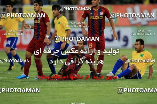 1071946, Tehran, [*parameter:4*], لیگ برتر فوتبال ایران، Persian Gulf Cup، Week 9، First Leg، Steel Azin 2 v 1 Sanat Naft Abadan on 2010/09/18 at Shahid Dastgerdi Stadium