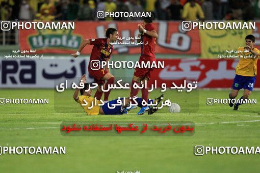 1071866, Tehran, [*parameter:4*], لیگ برتر فوتبال ایران، Persian Gulf Cup، Week 9، First Leg، Steel Azin 2 v 1 Sanat Naft Abadan on 2010/09/18 at Shahid Dastgerdi Stadium