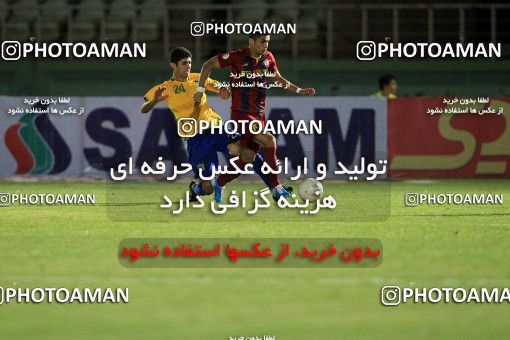 1071746, Tehran, [*parameter:4*], لیگ برتر فوتبال ایران، Persian Gulf Cup، Week 9، First Leg، Steel Azin 2 v 1 Sanat Naft Abadan on 2010/09/18 at Shahid Dastgerdi Stadium