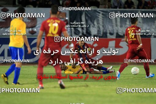 1071945, Tehran, [*parameter:4*], لیگ برتر فوتبال ایران، Persian Gulf Cup، Week 9، First Leg، Steel Azin 2 v 1 Sanat Naft Abadan on 2010/09/18 at Shahid Dastgerdi Stadium