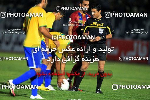 1071986, Tehran, [*parameter:4*], لیگ برتر فوتبال ایران، Persian Gulf Cup، Week 9، First Leg، Steel Azin 2 v 1 Sanat Naft Abadan on 2010/09/18 at Shahid Dastgerdi Stadium