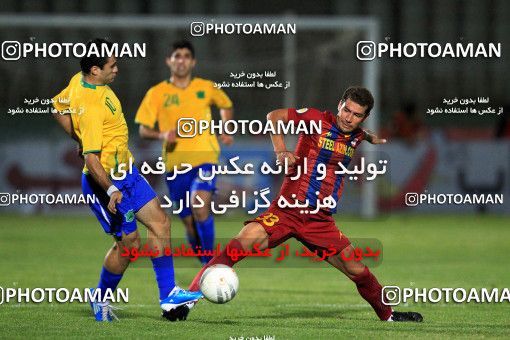 1071858, Tehran, [*parameter:4*], لیگ برتر فوتبال ایران، Persian Gulf Cup، Week 9، First Leg، Steel Azin 2 v 1 Sanat Naft Abadan on 2010/09/18 at Shahid Dastgerdi Stadium