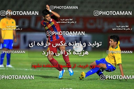 1071900, Tehran, [*parameter:4*], لیگ برتر فوتبال ایران، Persian Gulf Cup، Week 9، First Leg، Steel Azin 2 v 1 Sanat Naft Abadan on 2010/09/18 at Shahid Dastgerdi Stadium