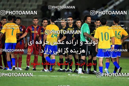 1071824, Tehran, [*parameter:4*], لیگ برتر فوتبال ایران، Persian Gulf Cup، Week 9، First Leg، Steel Azin 2 v 1 Sanat Naft Abadan on 2010/09/18 at Shahid Dastgerdi Stadium