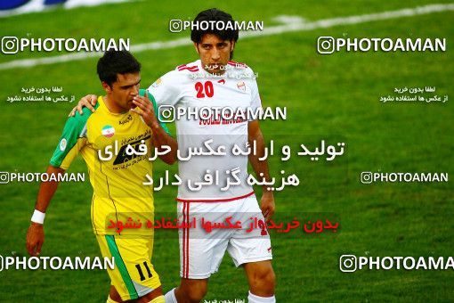 1072420, Tehran, [*parameter:4*], لیگ برتر فوتبال ایران، Persian Gulf Cup، Week 10، First Leg، Rah Ahan 1 v 0 Foulad Khouzestan on 2010/10/09 at Ekbatan Stadium
